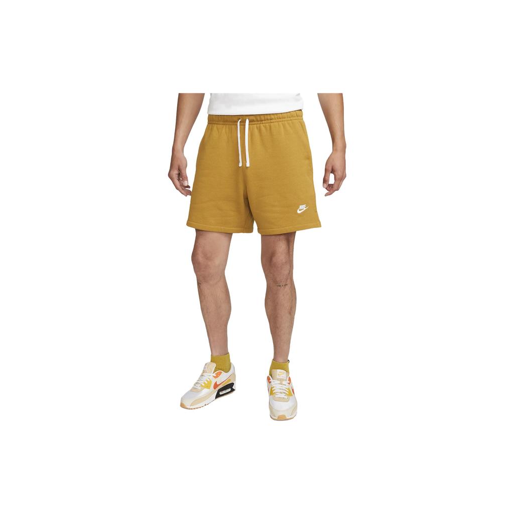 New Nike Sports Shorts Men's Earth Yellow DX0731-716