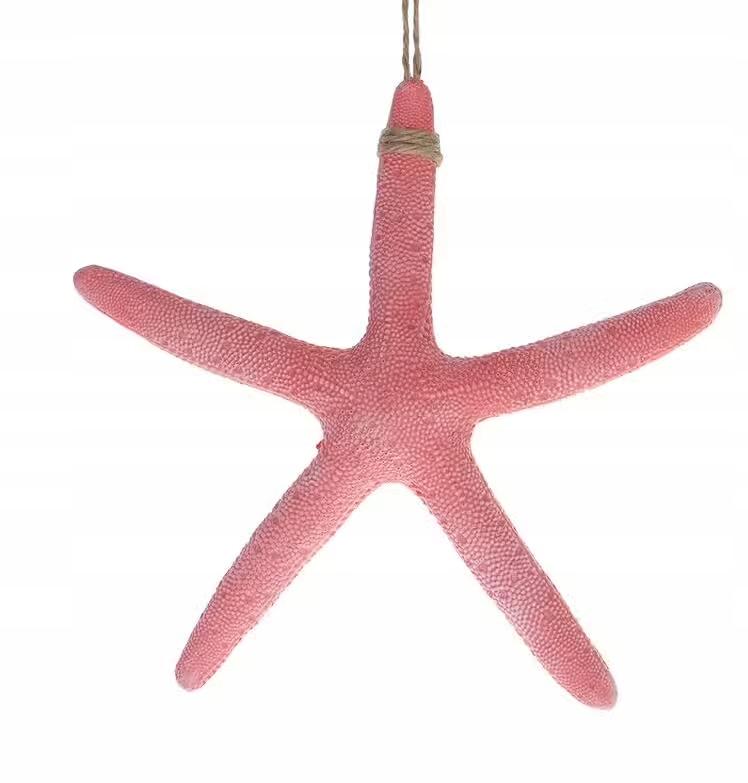 Westwing Starfish Pink Hanging Decoration 22x22.5x3 cm