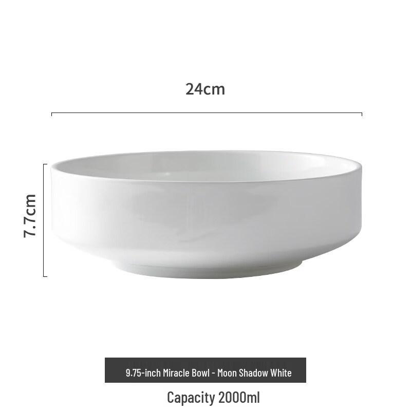 Nordic Ceramic Deep Serving Bowl