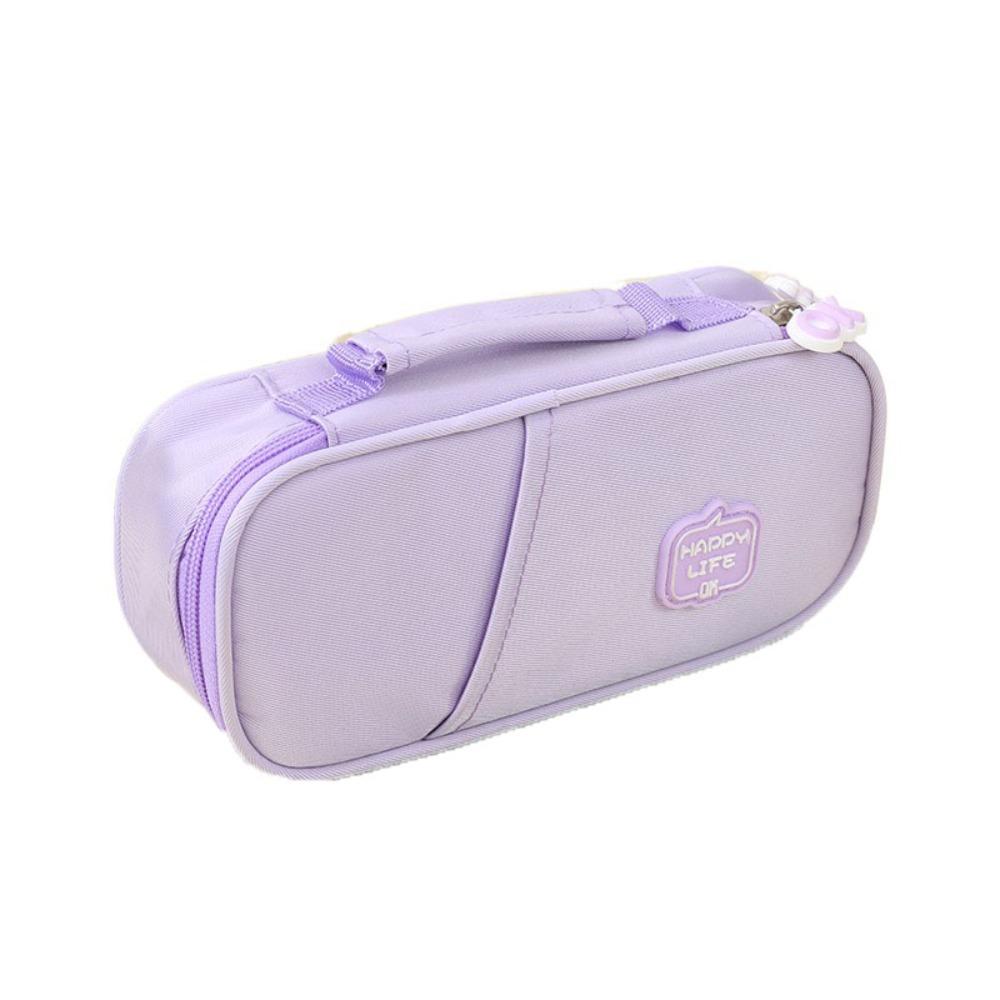 

Large Capacity Students Pen Bag Pen Slot Stationery Storage Pouch Pencil Cases Boy