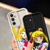 Phone Cover Case for Samsung Galaxy A56 A25 A26 A36 A24 A35 A52 A73 A22 A54 A55 A32 A21s Anime Sailor Moon