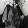 Vintage Gothic Harajuku Graffiti T-shirt Women Streetwear Short Sleeve Korean Style Oversized Graphic Tees Summer