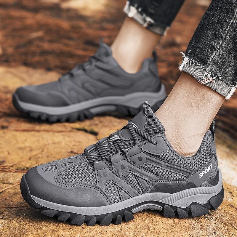 Unisex Lightweight Hiking Shoes Outdoor Trail Walking Breathable Mesh Sneakers Non-Slip Trekking Footwear