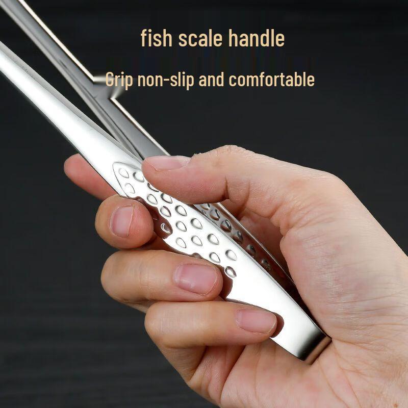 304 Stainless Steel Korean BBQ Tongs