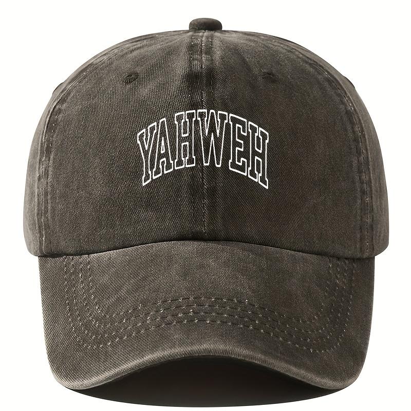 Fashion Baseball Cap Vintage Washed Casual Hat Curved Brim Versatile Trendy Dad Trucker Cap Fishing Hat