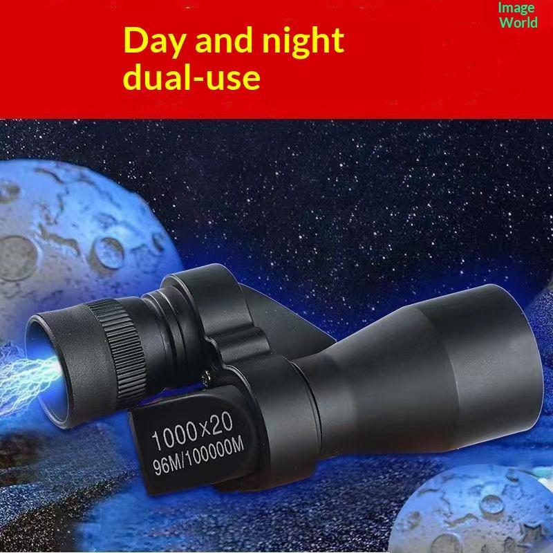 1000X20 Mini Pocket Monocular Clear Hd View Lightweight Outdoor Portable Gear Essential Equipment For Hiking Camping Travel