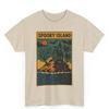 Spooky Island T-Shirt: Retro Comic Book Style Haunted Tee