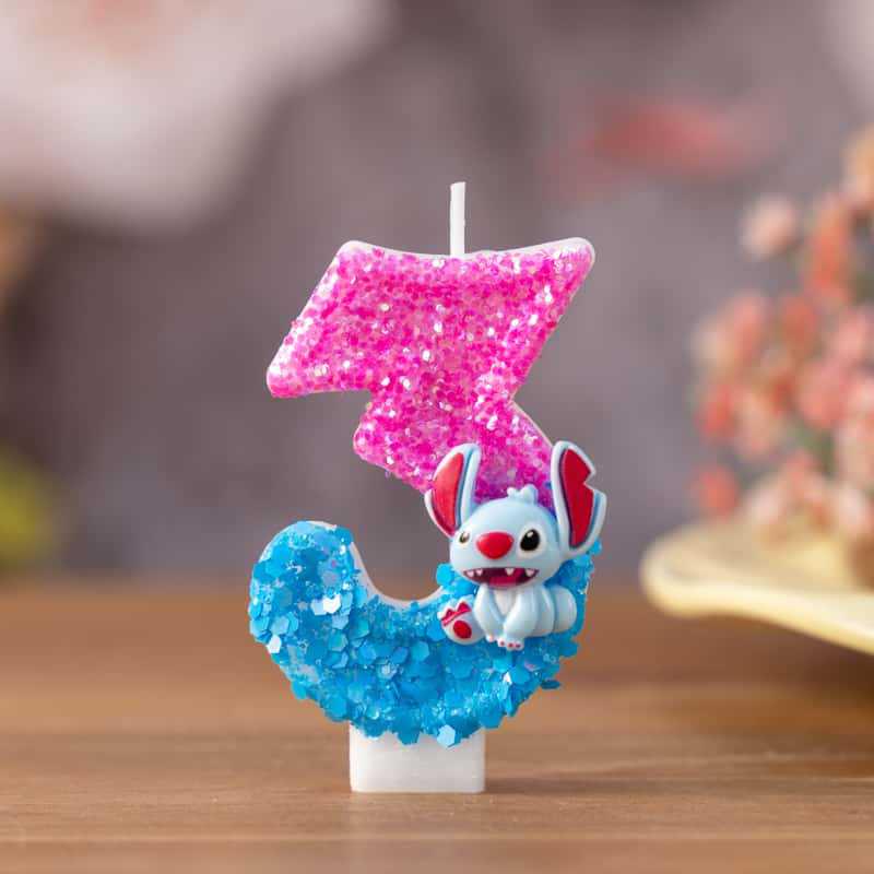 Creative Cartoon Long-eared Animal Birthday Number Candles for Cake Decorations