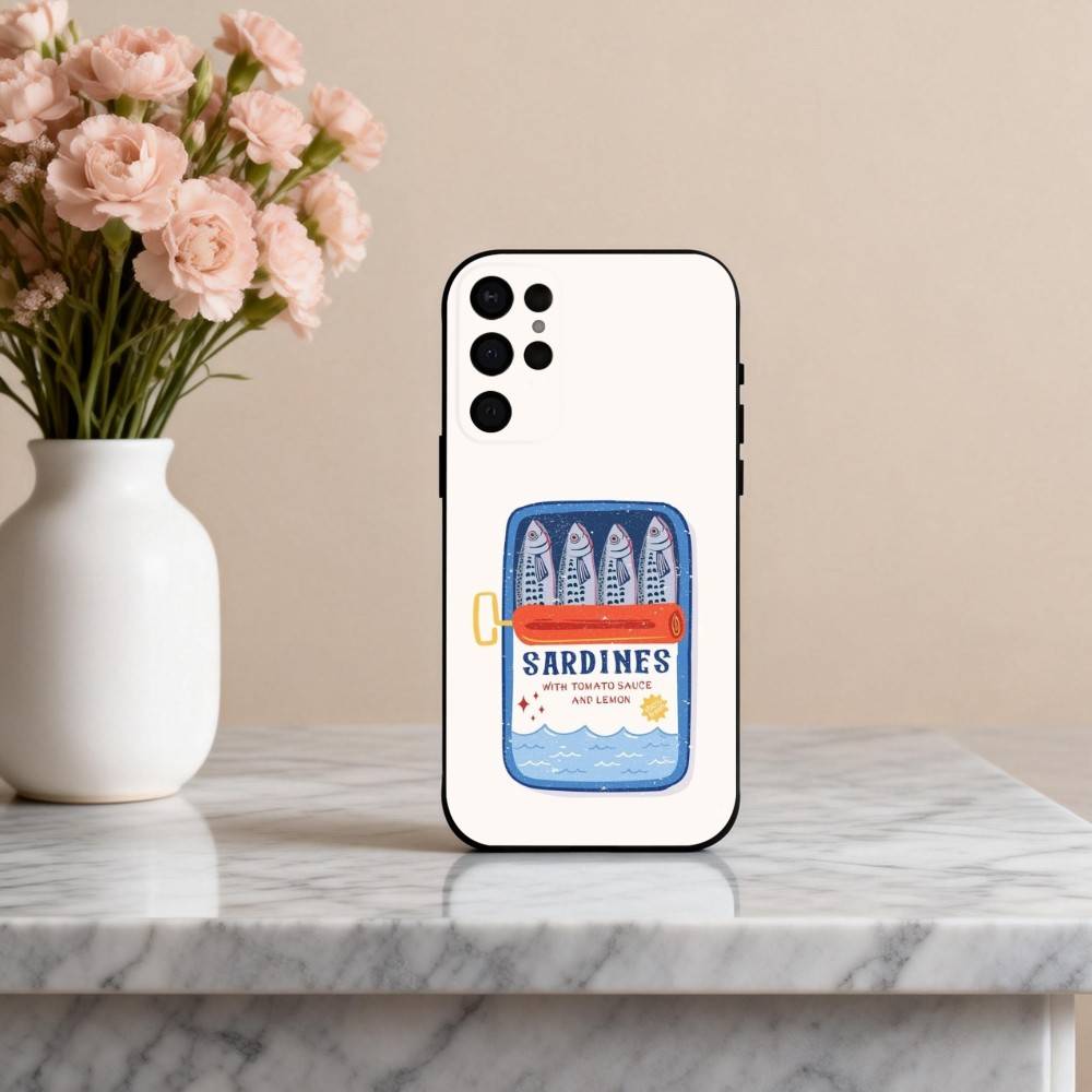 

Чехол для телефона S-Stripes & S-Sardines Art для Samsung S25,24,23,22,30,21,10,9,Ultra,Plus,Lite,FE,4,5 G Мягкий черный чехол Samsung S235G