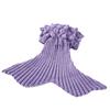 Summer Breathable Knitted Nap Blanket Soft and Comfortable Mermaid Blanket Sofa Blanket Family, Ladies, Children, Camping, Photography, Sleeping Bag