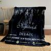 "Nightwish Band Art Blanket" for All Seasons Blanket Lunch Break Throw Gift
