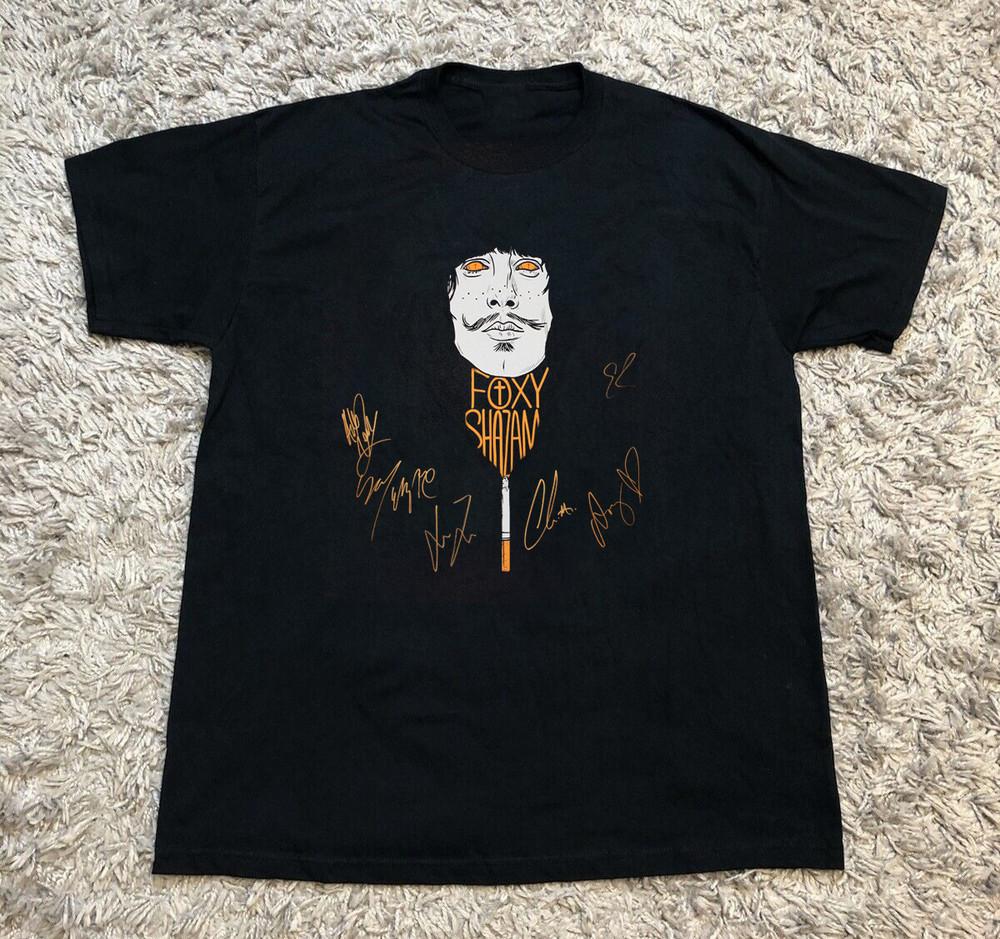 NEW RARE Foxy Shazam signature black Shirt Full size S5XL MI697 Unisex T-Shirt XL