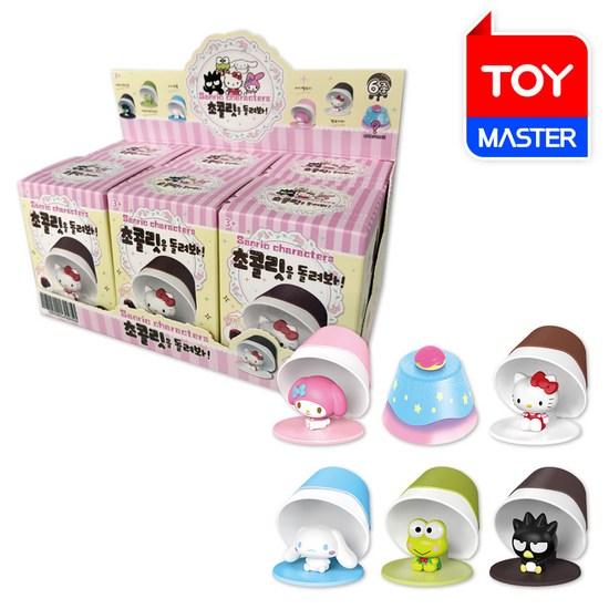 Big Master Sanrio Family Spin the Chocolate 6dílná sada, populární korejská postava