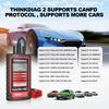THINKCAR THINKDIAG 2 /KINGBOLEN Ediag Plus CAN FD All Systems 15 Reset Services ECU Coding OBD2 Scanner Car Diagnostic Tool