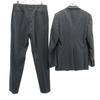 JIL SANDER Tailor made stripe suit Setup 48 Gray Button fly Men's Used