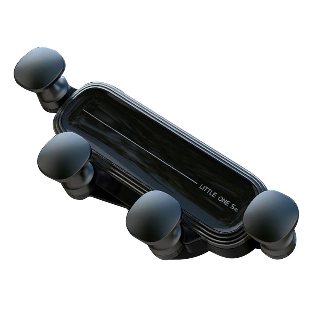 Upgraded Gravity Car Phone Mount Auto Lock Hands Free Mini Car Vent Phone Mount for 4.7‑6.9 Inch Phone Gray