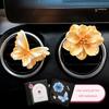2026 New Butterfly Car Air Freshener Perfume Car Vent Decoration for Girls Flower Car Interior Accessories Diffuser Stone