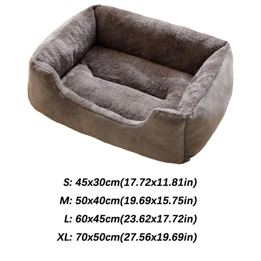 Warm Comfort Pet Cushion Bed Soft Texture Pet Sleeping Mat Comfortable Cat Bed Dogs Puppies