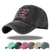 Embroidered Letters Casual Hat Sun Protection Hip Hop Bonnet Sports Sun Hat  for Women Men