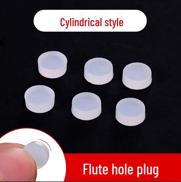Universal Silicone Flute Tone Hole Plug for Closed Hole Safety and Sealing
