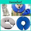 Comfortable Elizabethan Dog Collar Inflatable Protective Neck Cone For Pets In Pvc