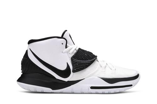 Nike Kyrie 6 Team  White Black  CK5869-101 Men s Shoes 40.5 чёрный/белый