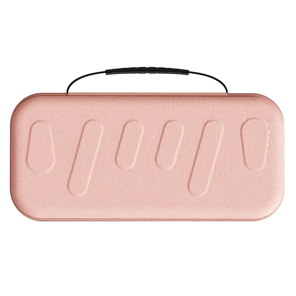 Shock-Absorbing EVA Hard Case for ROG Xbox Ally/ X Accessories Double-Zipper Compartment Handheld Portable Travel Carrying Pouch