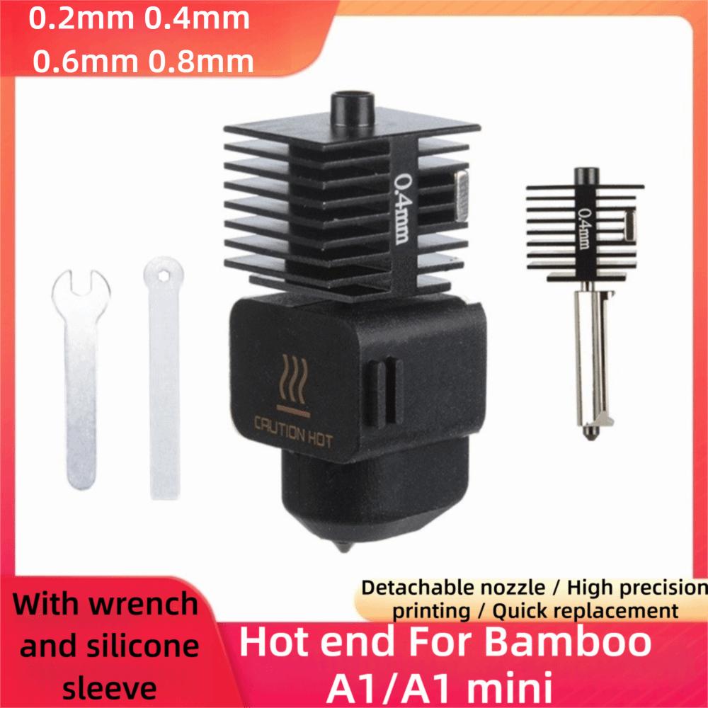 With A Wrench Hot End Print Head Print Head Extruder Kit for Bambu Lab A1/A1 Mini