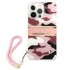 Guess Guhcp13Xkcabpi Iphone 13 Pro Max6,7 Różowy/Pink Hardcase Camo Strap Collection