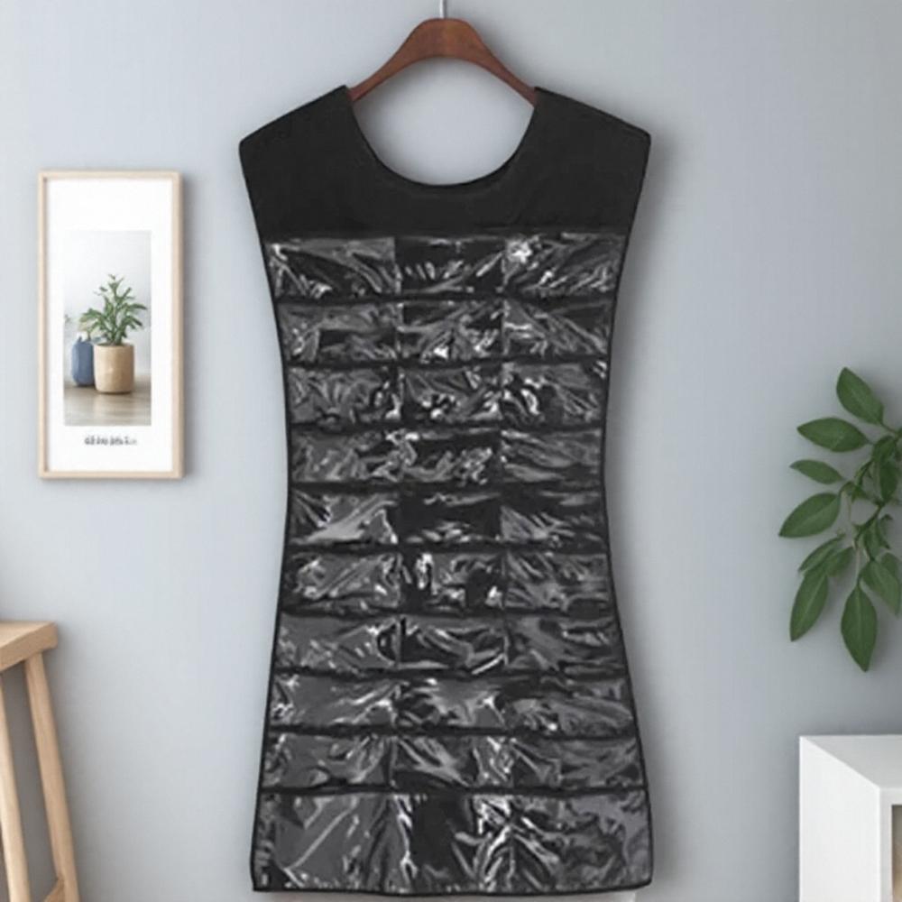 Portable Hanging Jewelry Organizer Storage Bag for Necklaces Bracelets Earrings Rings Home Storage Accessory