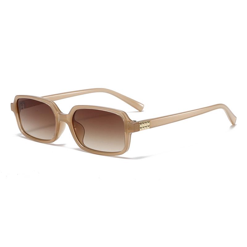 3593 Small Square UV400 Fashion Sunglasses