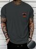 Unisexs Summer Comfort Roundneck Shortsleeve Tshirt Lightweight Breathable Fabric Pirate Print Tshirt Casual Shirt