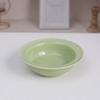 Cute 15° Tilted Ceramic Cat Bowl Double Pet Feeder Bowl with Iron Stand Anti-slip Elevated Food Water Bowl for Small Dogs Cats