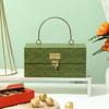 Forest Style Luxury Dragon Boat Festival Gift Box with Metal Handle
