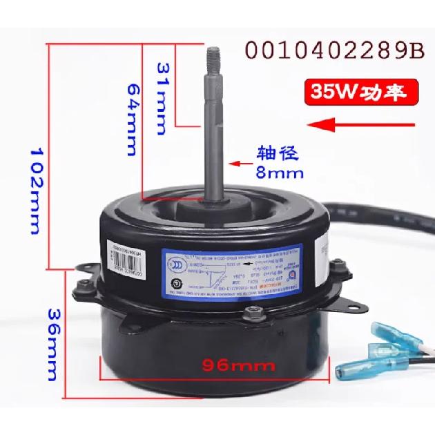 New Air Conditioning Motor SA28J2 SA28J Motor YDK-035S42213-04 0010402289B Fan KFD-34 KFD-55H YKT-55-6-219-1