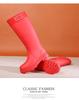 Women's Thickened High-Top Waterproof Rain Boots with Non-Slip Velvet Lining