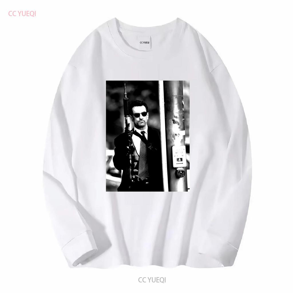 Cult Classic Movie Heat Robert De Niro Shootout Scene V3 T Shirt Vintage Washed Stretched Breathable Soft Unisex