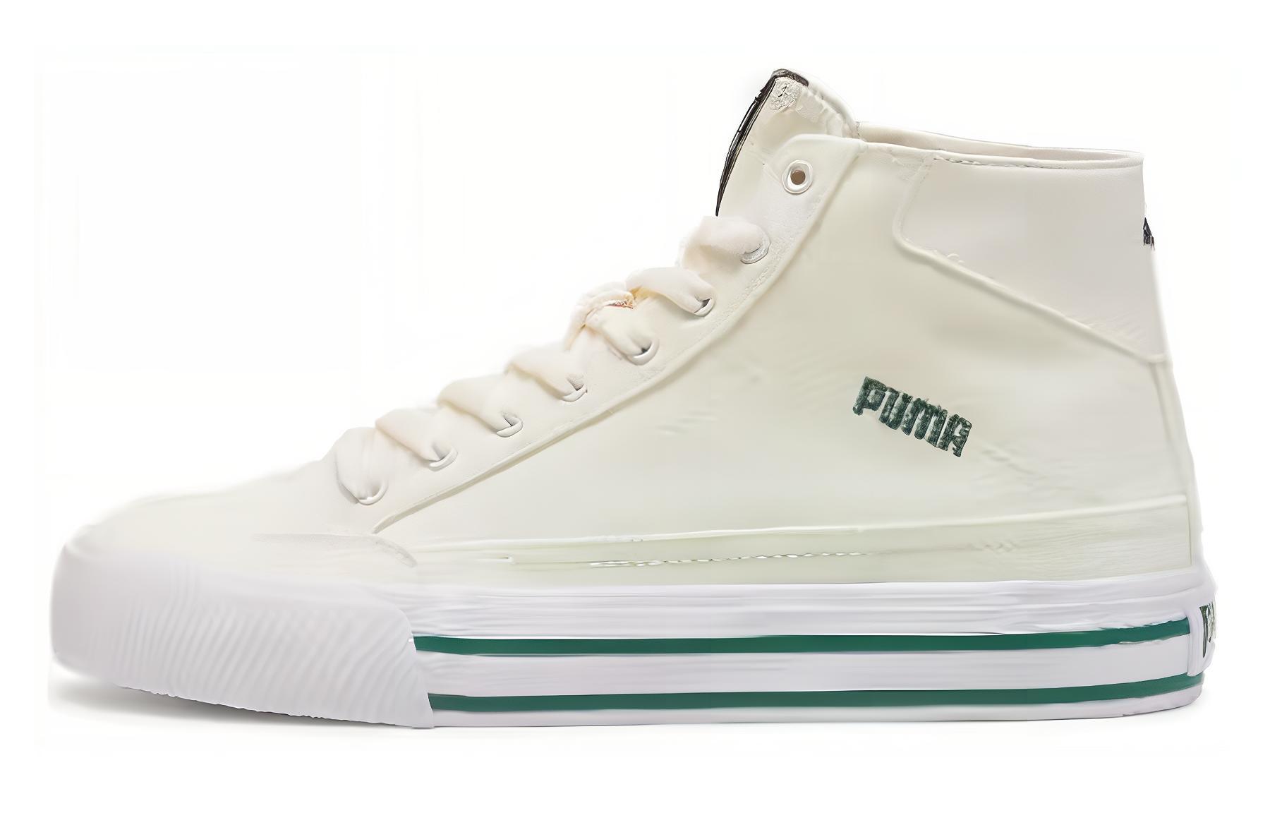 PUMA Court Classic Vulc Mid  Beige  396149-04 35.5