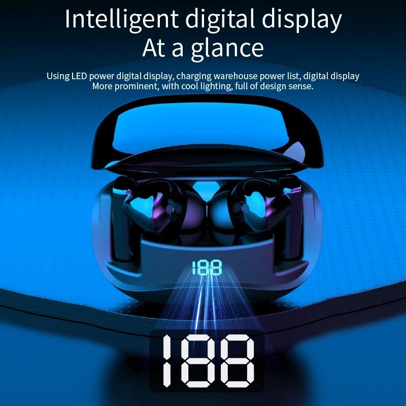 Auricular con Reducción Activa de Ruido ANC+ENC Auriculares Inalámbricos Bluetooth Mate 60 IPX4 Impermeable Manos Libres Deporte Para ios Android