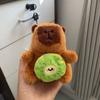 Capybara Plush Keychain Figure Water Otter Stuffed Animal Pp Cotton Child Gift