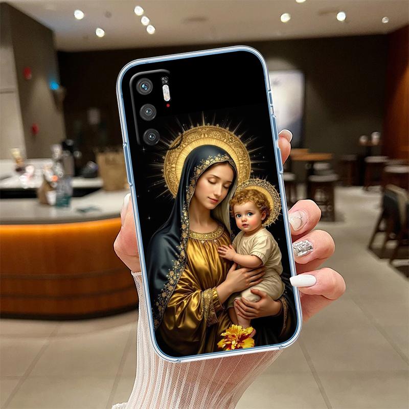 

RE62 Virgen Maria Transparent Phone Case for Motorola Moto Edge 20 30 40 50 S30 Fusion Ultra Pro Neo Lite + G200 G23 Motorola Edge