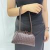 Reine handgewebte Tasche 2025 neue grenzüberschreitende Bestseller-Kissenform-Tasche Schulter-Unterarmtasche vielseitige Pendler-Damen-Tasche Trend