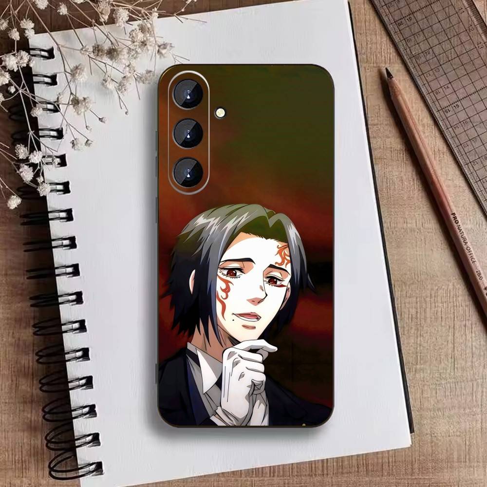 D-Record of Ragnarok Anime Phone Case For Samsung Galaxy A73,A21s,A22,A31,A52,A53,A71,A41Soft Black Shell