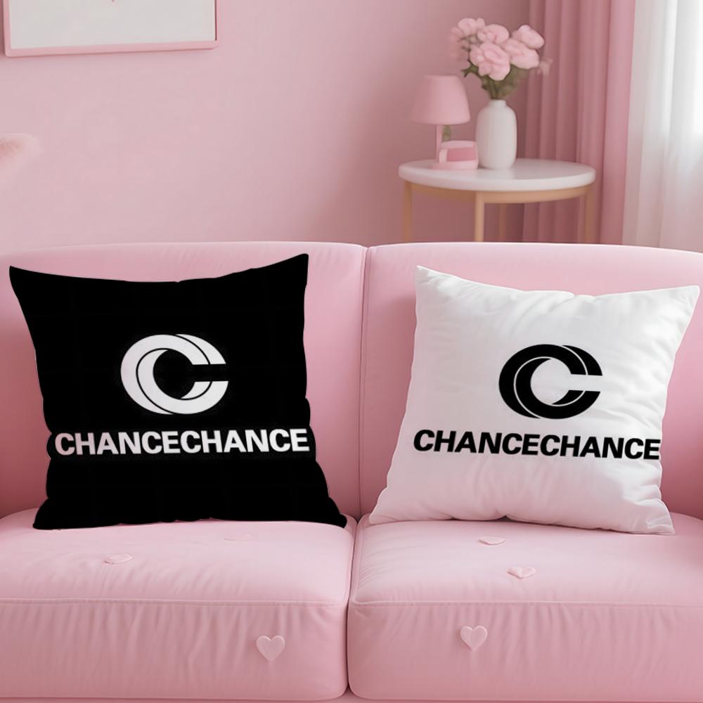 Brand Design C-Chancechance Cushion Cover Soft Short Plush Double-Sided Printing Home Decor Machine Washable Pillow Case Gift