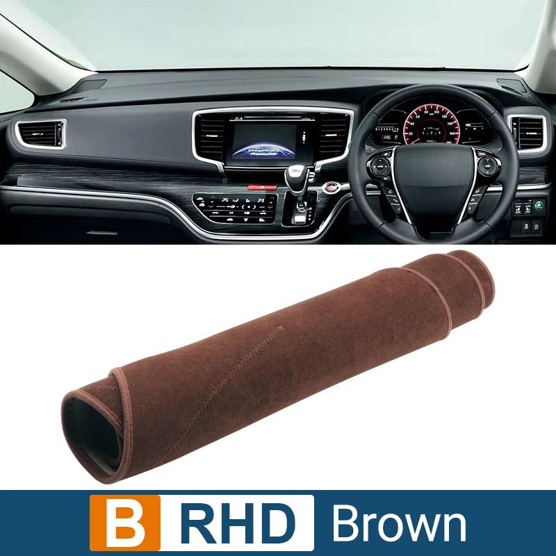 

Чехол на приборную панель автомобиля, защитный козырек от солнца, анти-УФ-ковры, нескользящий коврик для Honda Odyssey RC1 2013 2014 2015 2016 2017 2018