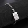 Tarot Card Charms Bracelets for Women Men The Major Arcana Amulet Stainless Steel Classic Tarot Wrist Jewelry Gifts