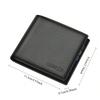 Men's short wallet, new simple wallet, thin wallet.