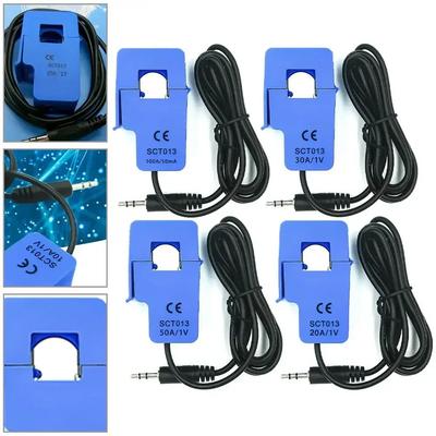 SCT 013 020 AC Current Sensor Split Core Transformer, 20A Input Current, Suitable for DIY Energy Monitoring Projects