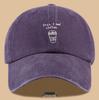 Cross-border Bestseller: 'I Need Coffee' Ponytail Baseball Cap - Adjustable for Outdoor Wear