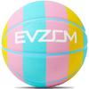 EVZOM Basketball Size Youth Rubber Basketball for and Beach Durable 5, Indoor/Outdoor Kids, Teenagers, Boys, Girls, Play, Non-Slip,